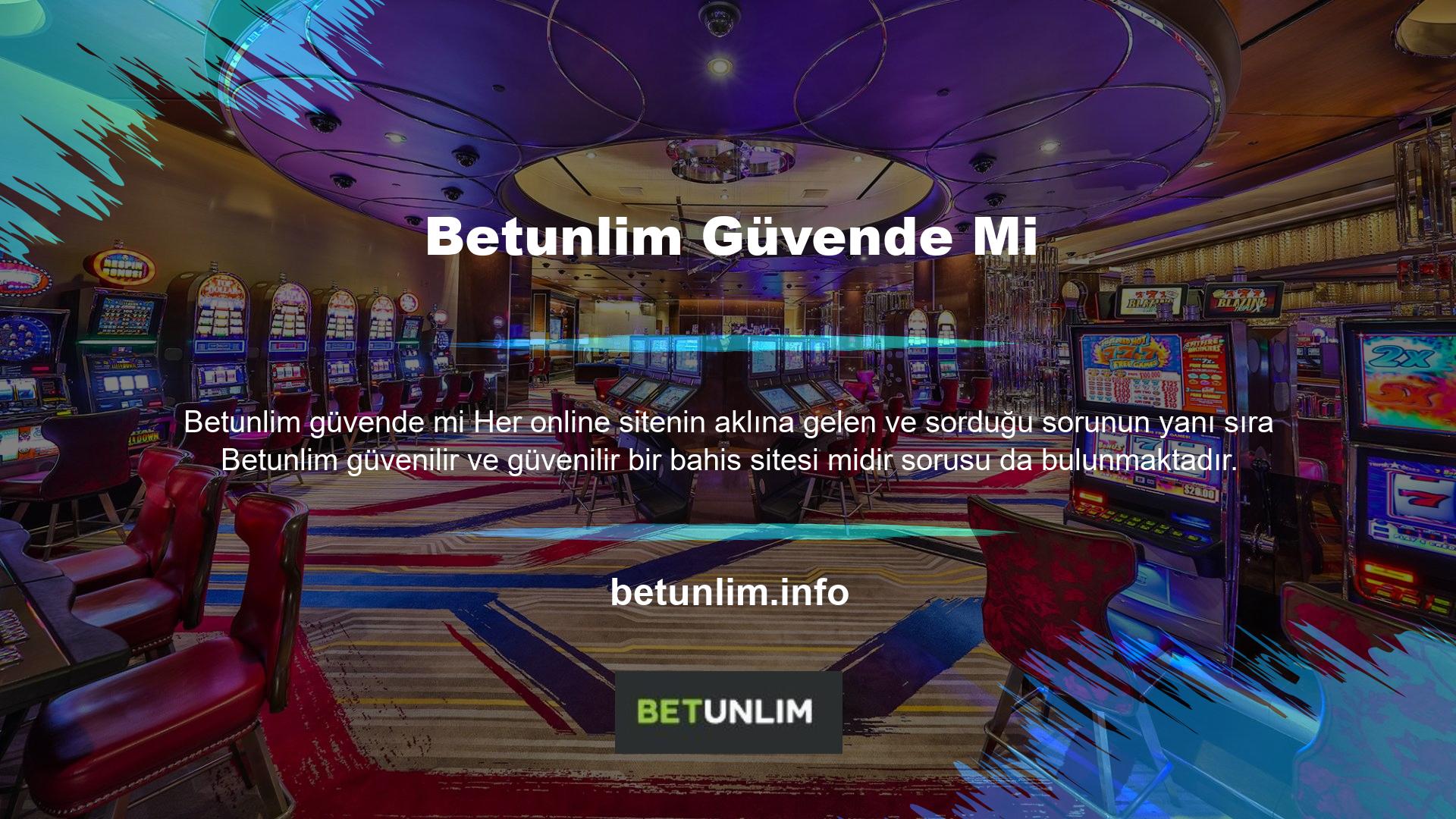 Lisanslı oyun sitelerinden biri olan Betunlim, herhangi bir premium oyun için üyelik sürecini başlatmanıza olanak tanır